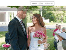Tablet Screenshot of freshframephotography.com